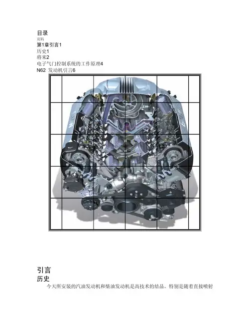宝马 N62发动机手册