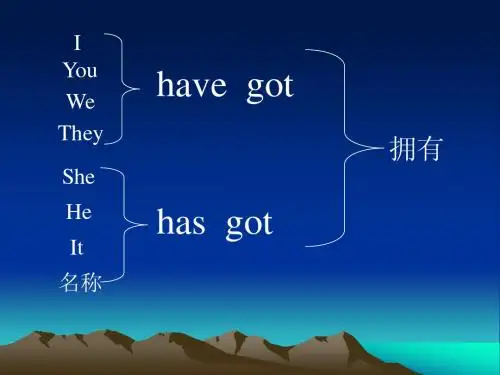 小学新标准英语第七册复习课