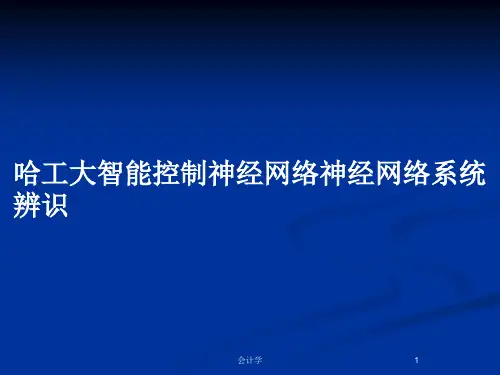 哈工大智能控制神经网络神经网络系统辨识PPT教案