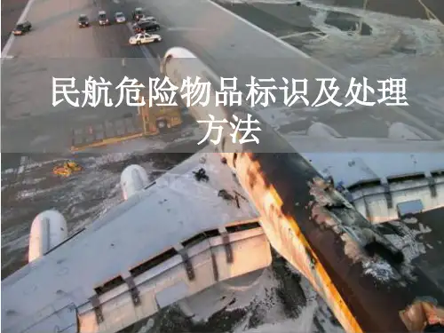 民航九类危险物品标识及处理方法