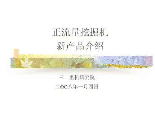 1-4挖掘机正流量功能介绍