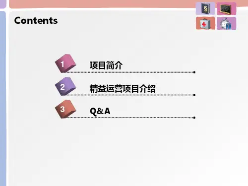 精益运营分享ppt课件