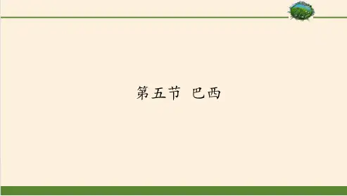商务星球版初中地理七年级下册课件-8.5 巴西5
