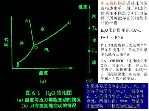 第六章 单组元相图及纯晶体的凝固