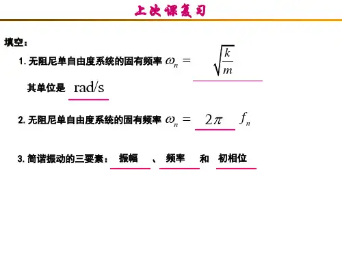 《机械振动基础》课件第一章02