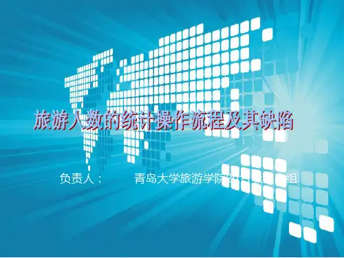 旅游人数的统计操作流程及其缺陷