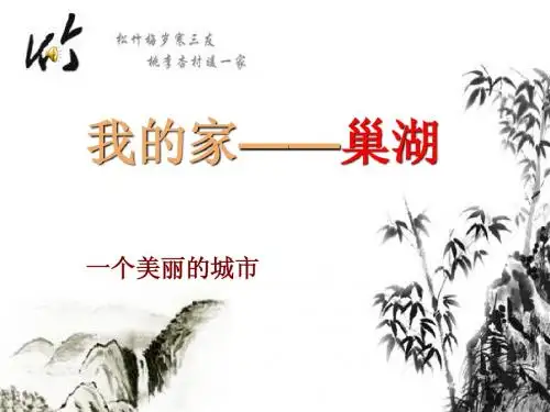 我的家——巢湖