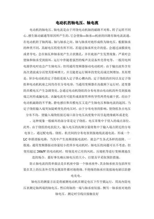 轴电流