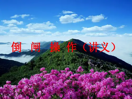 倒闸操作培训-PPT课件
