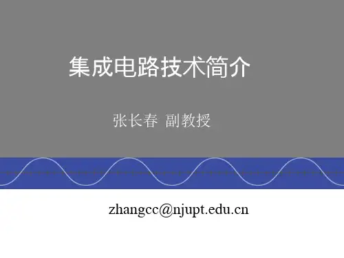 集成电路技术简介