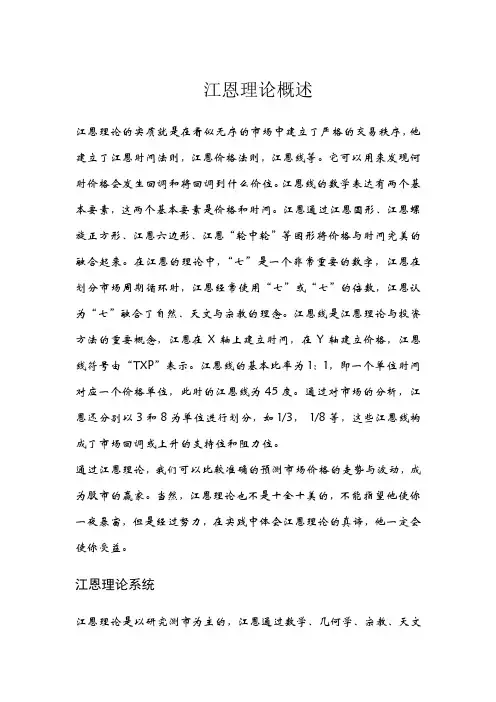 江恩理论详解