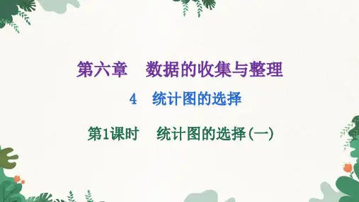 北师大版数学七年级上册统计图的选择第1课时统计图的选择(一)课件