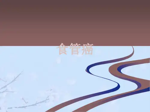 食管癌.完整版ppt