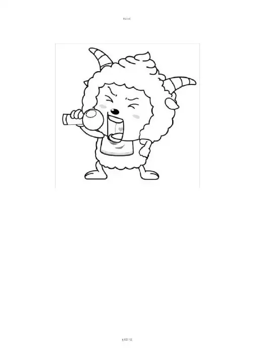 儿童填色画大全三(A4版可直接打印)