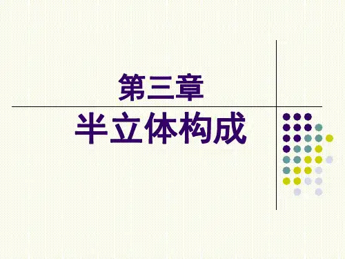 半立体构成