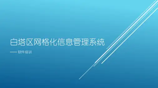 网格化信息管理系统积分规则