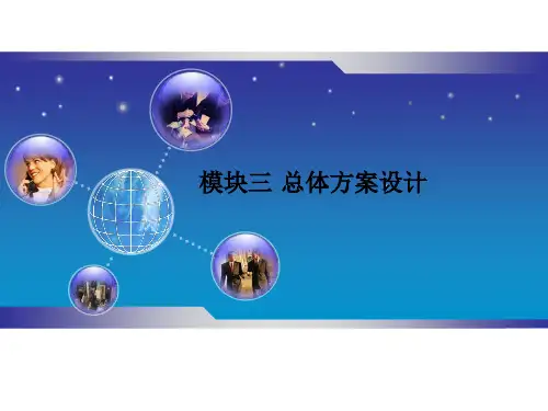 模块三总体方案设计