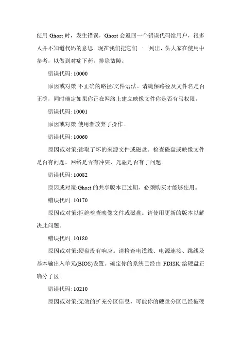 ghost 问题解决