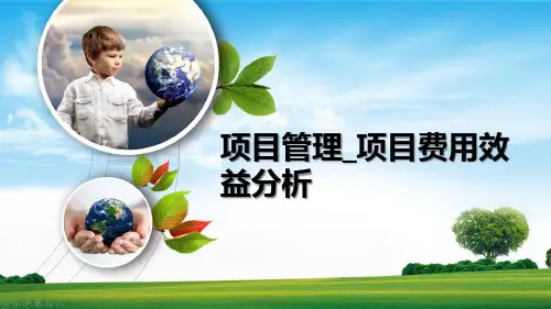 项目管理_项目费用效益分析.ppt