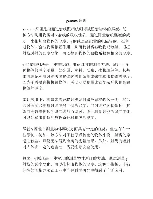 gamma原理