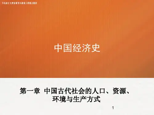 《中国经济史》 