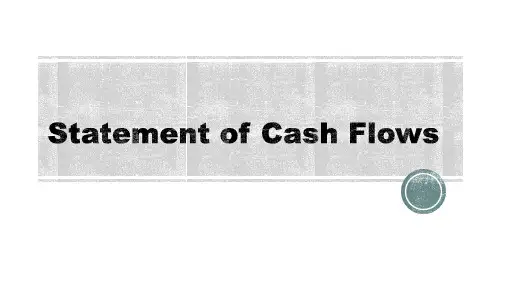 会计英语课件：Statement of Cash Flows