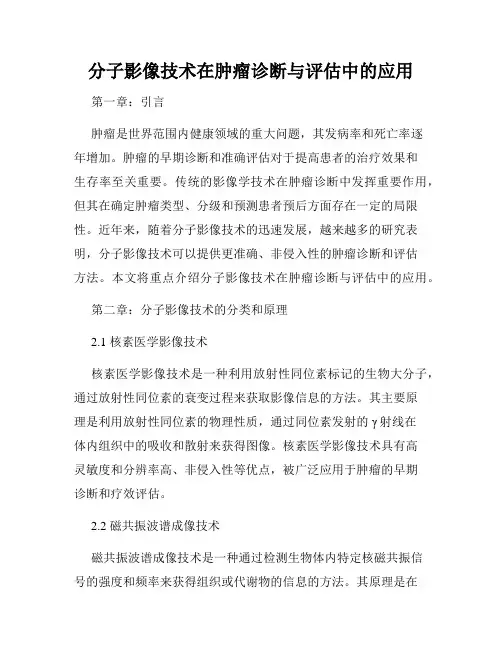 分子影像技术在肿瘤诊断与评估中的应用