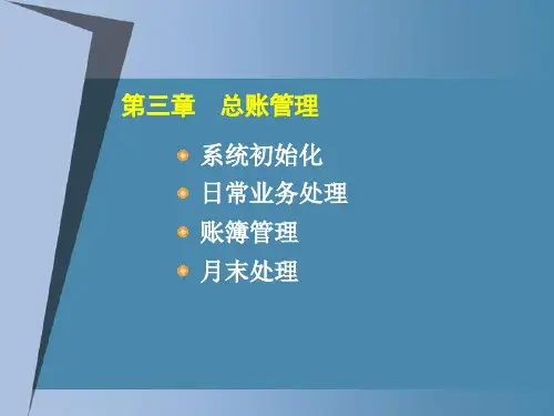 第三章总账管理.ppt
