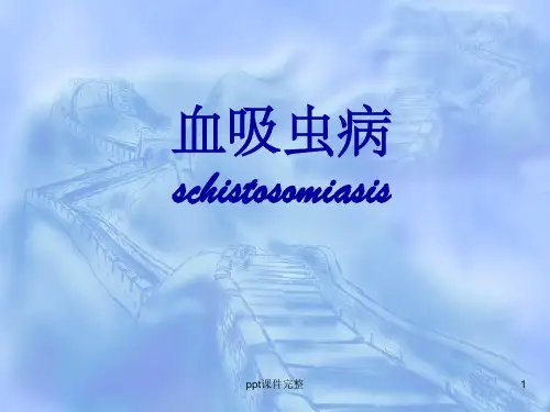 血吸虫病ppt课件