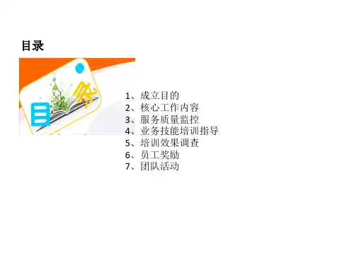 呼叫中心质检工作分享ppt课件