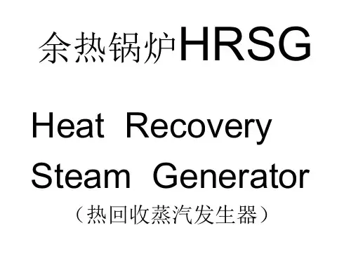 《余热锅炉概念》PPT课件