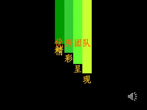 团队小组成员介绍ppt课件