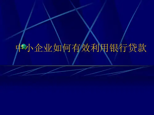 融资案例(PPT34页)(1)