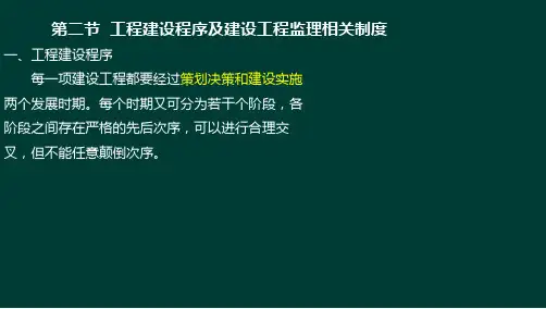 工程建设程序PPT课件