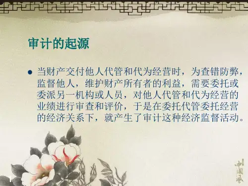 《审计法》经典课件35页PPT文档