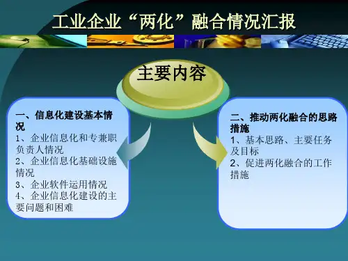 两化融合课件