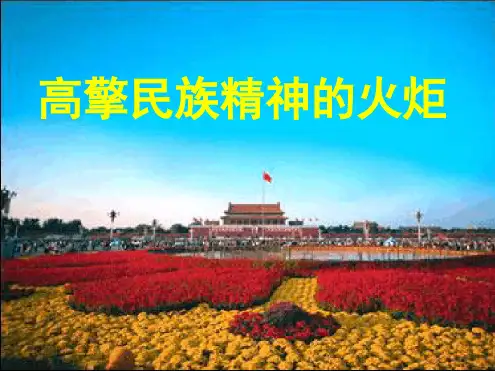 高擎民族精神的火炬