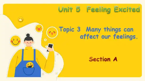 Unit5 Topic3 Section A-八年级英语下册课件(仁爱版)