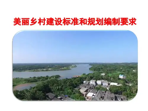美丽乡村建设规划标准、要求培训)
