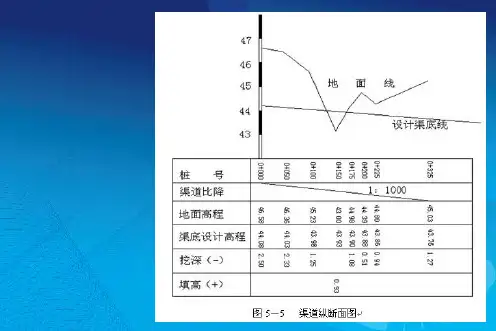 绘制纵断面-完整版PPT课件