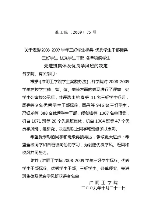 淮工院200975号