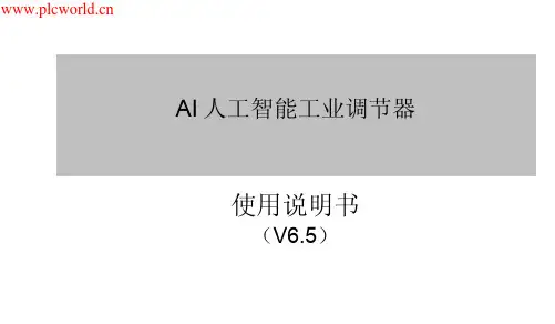 PID调节器说明书