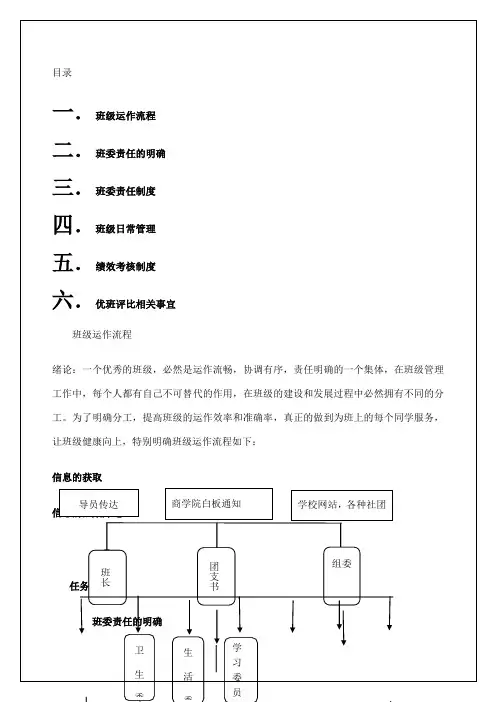 班级管理手册