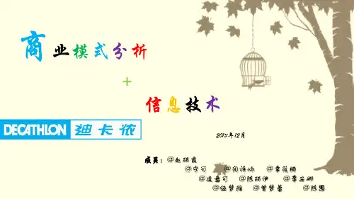 迪卡侬 商业模式分析