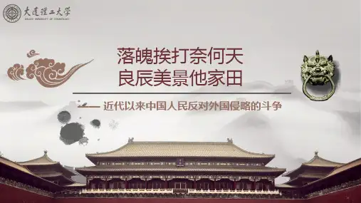 近代中国反抗外来侵略战争
