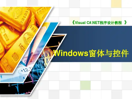 Windows窗体与控件(一)