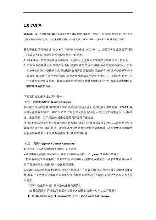 SAP_COPA_获利能力分析-给力文档