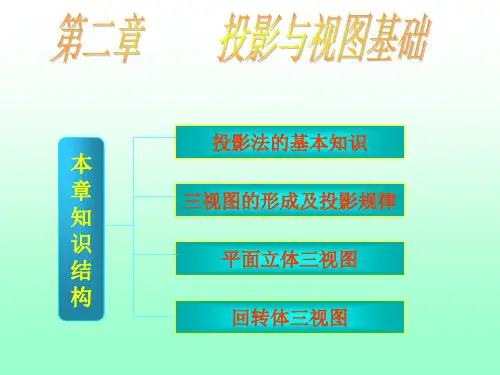 工程制图-投影的基本知识(信息).ppt
