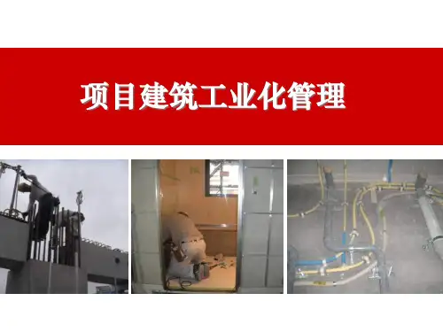 装配式新型工艺课件