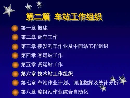车站工作组织